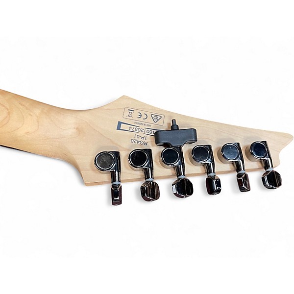 Used 2020s Ibanez rga742fm Gray Solid Body Electric Guitar