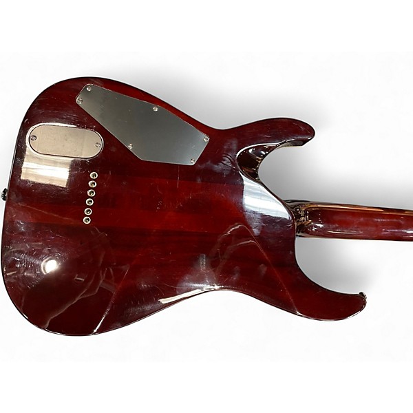 Used 2020s ESP LTD MH350NT Brown Solid Body Electric Guitar