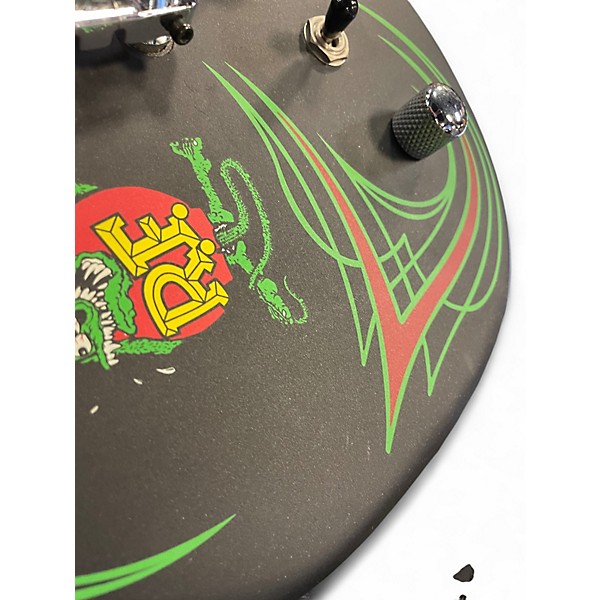 Used Ed "big Daddy" Roth Rat Fink Black and Green Solid Body Electric Guitar