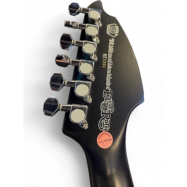 Used Ed "big Daddy" Roth Rat Fink Black and Green Solid Body Electric Guitar