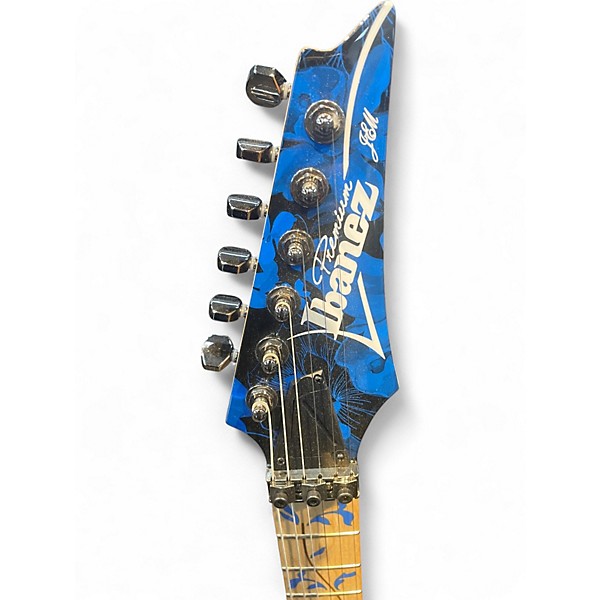 Used Ibanez JEM77P FLORAL PATTERN Solid Body Electric Guitar