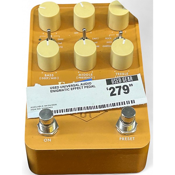 Used Universal Audio ENIGMATIC Effect Pedal