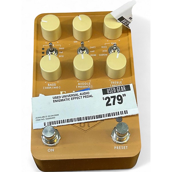 Used Universal Audio ENIGMATIC Effect Pedal