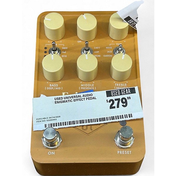 Used Universal Audio ENIGMATIC Effect Pedal