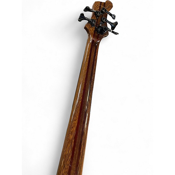 Used Mayones CALEDONIUS Black BURL Electric Bass Guitar