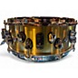 Used Mapex 14X5.5 Black Panther Premium Snare Gold Drum