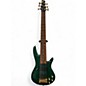Used Ibanez SR1206E 6 String Turquoise Electric Bass Guitar thumbnail