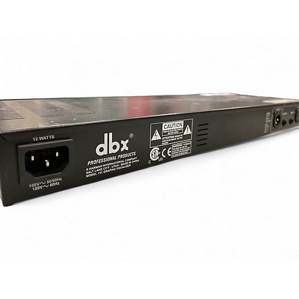 Used dbx 131 Single 31-Band Graphic Equalizer