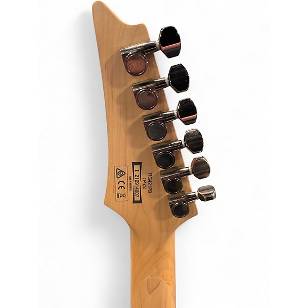 Used Ibanez RG421PB CARRIBEAN SHORELINE Solid Body Electric Guitar