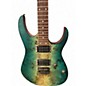 Used Ibanez RG421PB CARRIBEAN SHORELINE Solid Body Electric Guitar