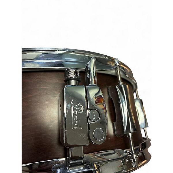 Used Pearl 14X5.5 Vision Series Snare Amber Burst Drum