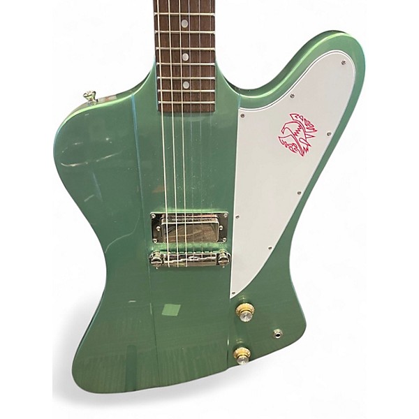 Used 2023 Epiphone 1963 Firebird I Inverness Green Solid Body Electric Guitar
