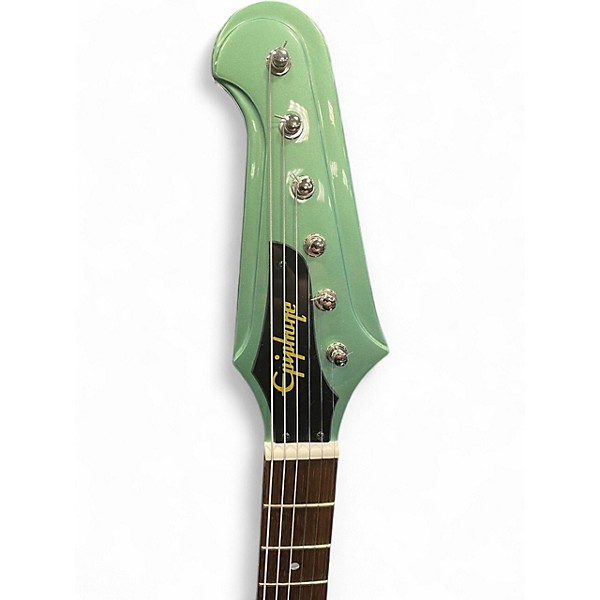 Used 2023 Epiphone 1963 Firebird I Inverness Green Solid Body Electric Guitar
