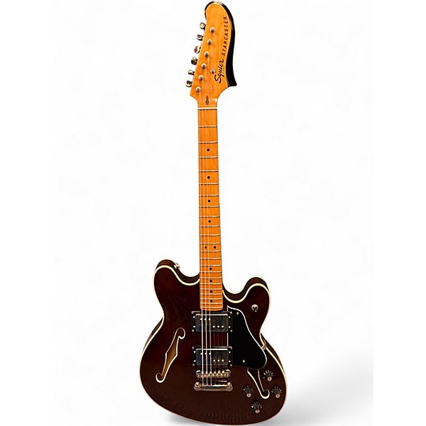 Used Squier Classic Vibe Starcaster Walnut Hollow Body Electric Guitar