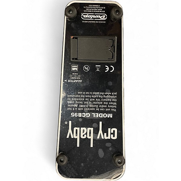 Used Dunlop GCB95 Original Crybaby Wah Effect Pedal