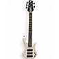 Used Spector BANTAM 5 White Electric Bass Guitar thumbnail