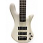 Used Spector BANTAM 5 White Electric Bass Guitar