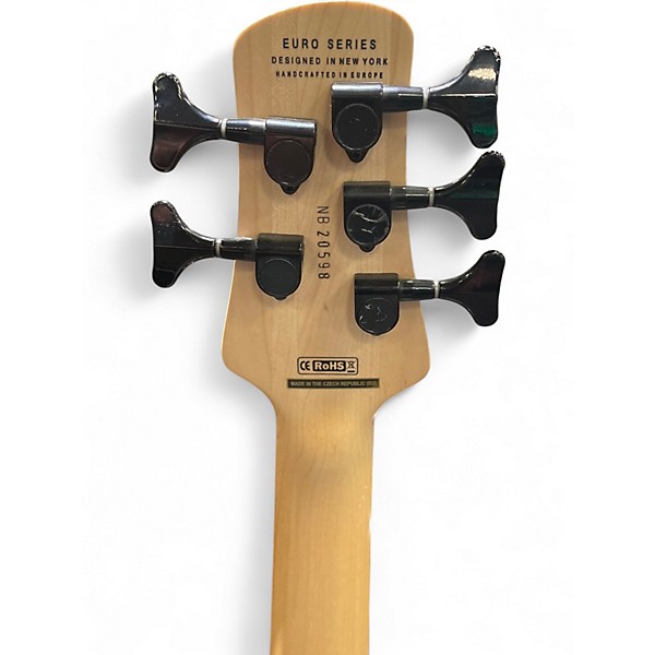 Used Spector BANTAM 5 White Electric Bass Guitar