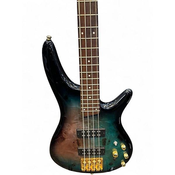Used Ibanez SR400EPBDX OCEAN FLOOR Electric Bass Guitar