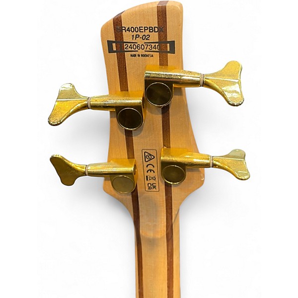 Used Ibanez SR400EPBDX OCEAN FLOOR Electric Bass Guitar