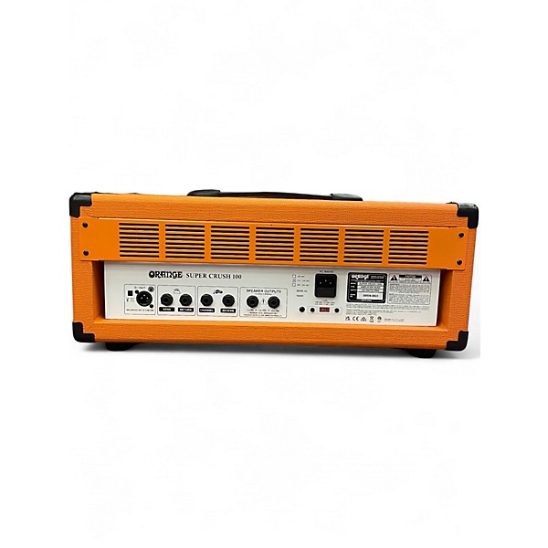 Used Orange Amplifiers Super Crush 100 Solid State Guitar Amp Head