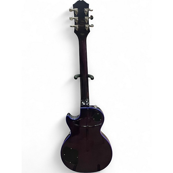 Used Epiphone Les Paul Custom Purple Burst Solid Body Electric Guitar