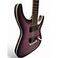 Used 2023 Schecter Guitar Research C1 Platinum Satin Purple Burst Solid Body Electric Guitar