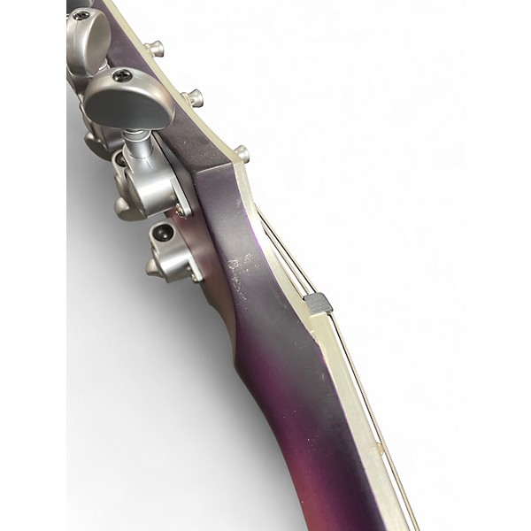 Used 2023 Schecter Guitar Research C1 Platinum Satin Purple Burst Solid Body Electric Guitar