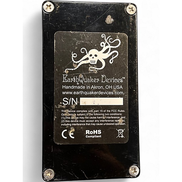 Used EarthQuaker Devices Erupter Fuzz Effect Pedal