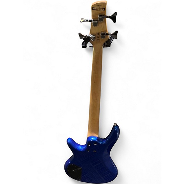 Used Ibanez GIO MICRO SOUNDGEAR Blue Electric Bass Guitar