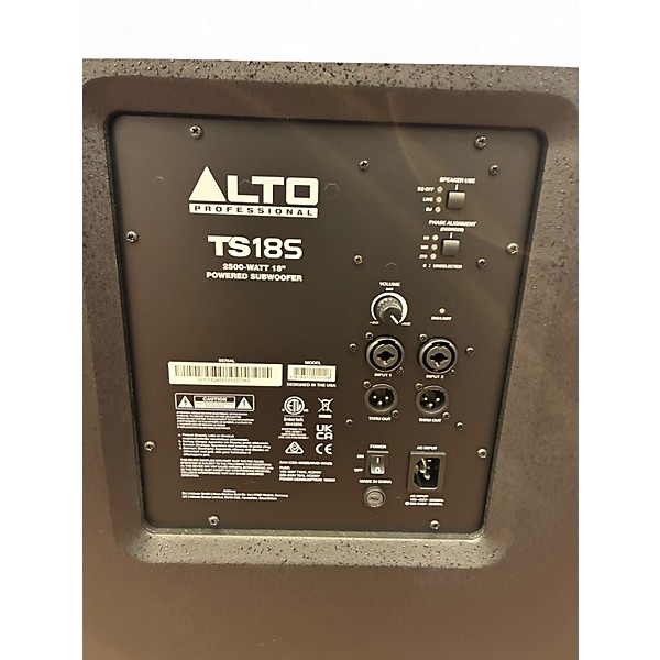 Used Alto TS18S Powered Speaker