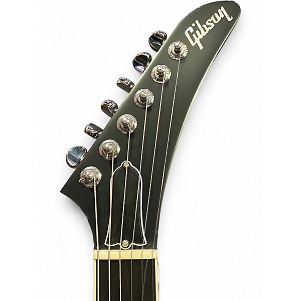 Used Gibson victory Dark Green Satin Solid Body Electric Guitar
