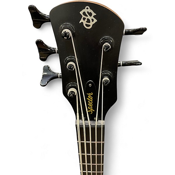 Used Spector NS5 Pulse Black Cherry Electric Bass Guitar