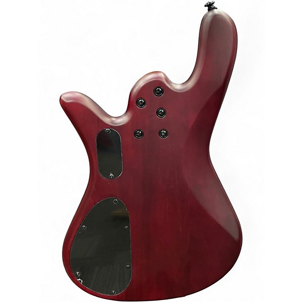 Used Spector NS5 Pulse Black Cherry Electric Bass Guitar