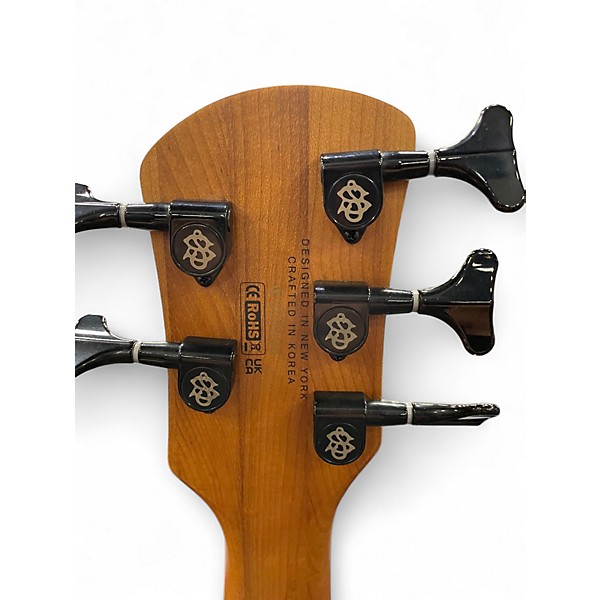 Used Spector NS5 Pulse Black Cherry Electric Bass Guitar