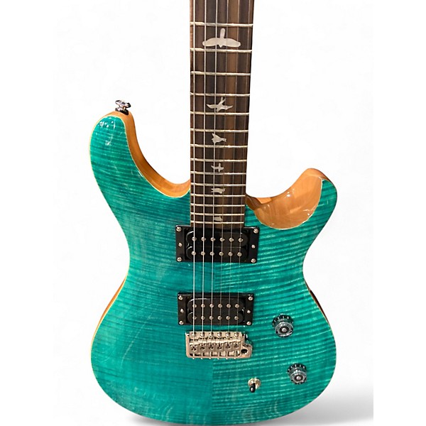Used PRS SE Standard 24 Green Solid Body Electric Guitar