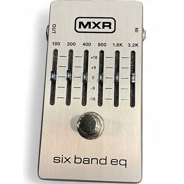 Used MXR M109 6 Band EQ Pedal