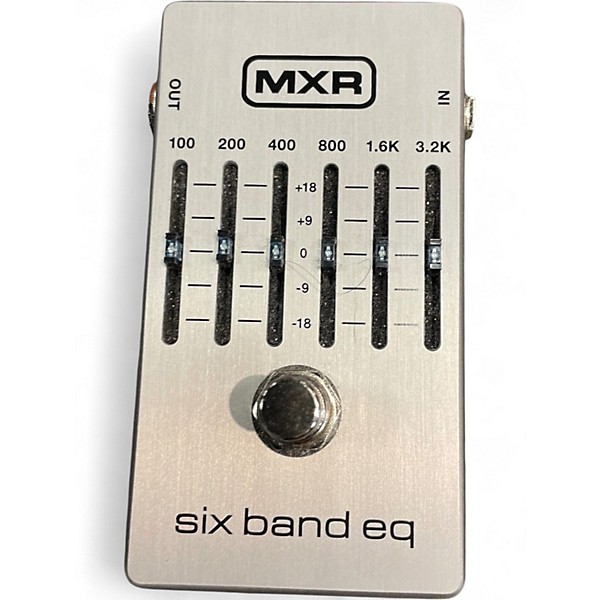 Used MXR M109 6 Band EQ Pedal
