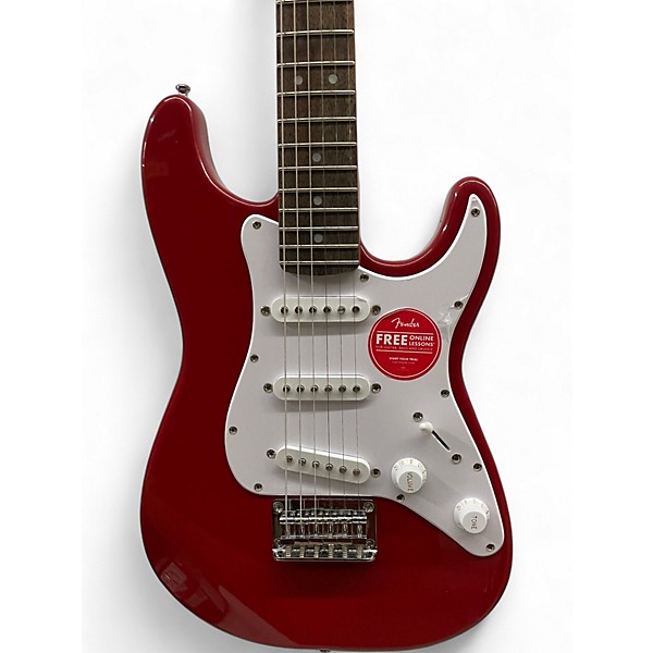 Used Squier Mini Affinity Stratocaster Dakota Red Electric Guitar
