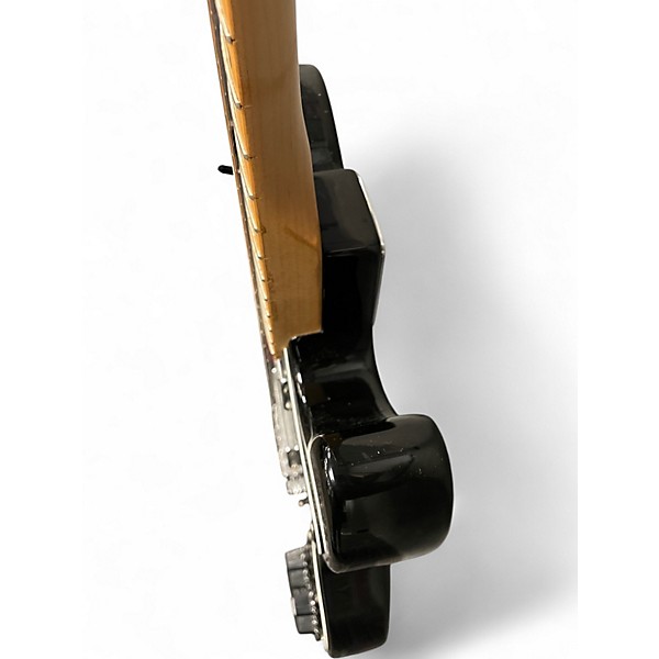 Used Squier TELECASTER DELUXE BLACK Solid Body Electric Guitar