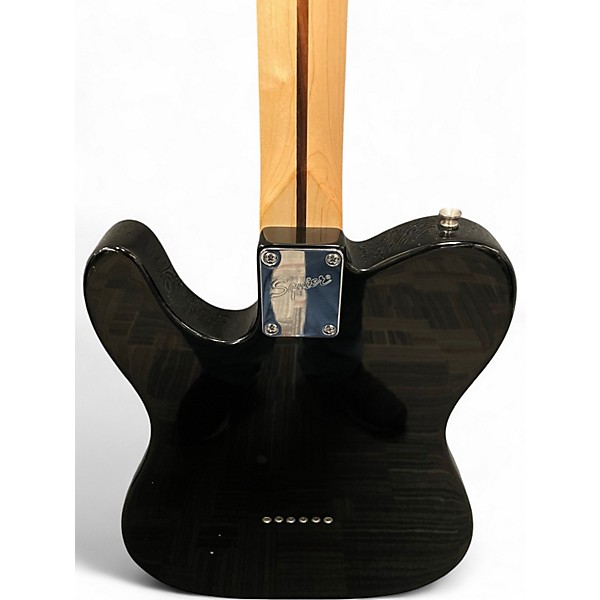 Used Squier TELECASTER DELUXE BLACK Solid Body Electric Guitar