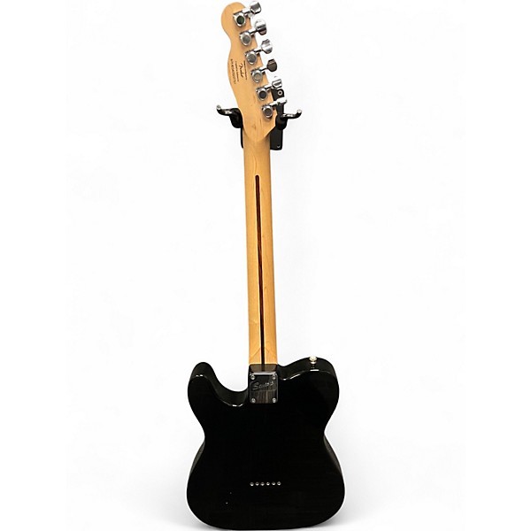 Used Squier TELECASTER DELUXE BLACK Solid Body Electric Guitar