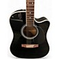 Used Takamine EF341SC BLACK Acoustic Electric Guitar