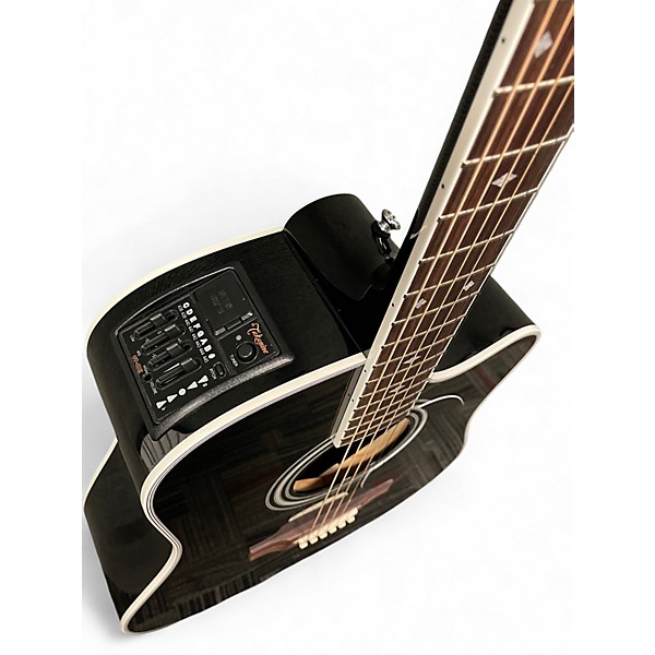 Used Takamine EF341SC BLACK Acoustic Electric Guitar