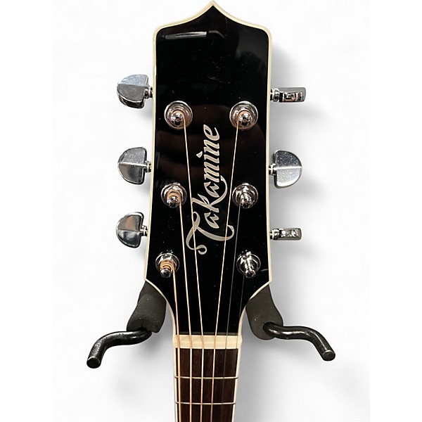 Used Takamine EF341SC BLACK Acoustic Electric Guitar