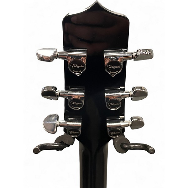 Used Takamine EF341SC BLACK Acoustic Electric Guitar