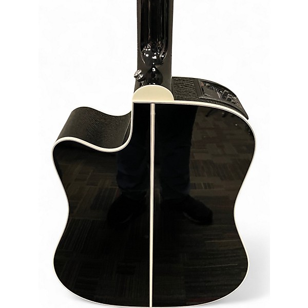 Used Takamine EF341SC BLACK Acoustic Electric Guitar