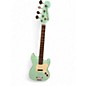 Used Squier Music Master VIsta Sonic Blue Electric Bass Guitar thumbnail
