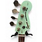 Used Squier Music Master VIsta Sonic Blue Electric Bass Guitar