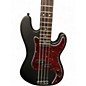 Used Harley Benton Standard Series Matte Black Electric Bass Guitar